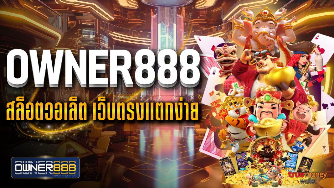 owner888 สล็อตวอเล็ต เว็บตรงแตกง่าย ทำเงินได้ทุกวัน